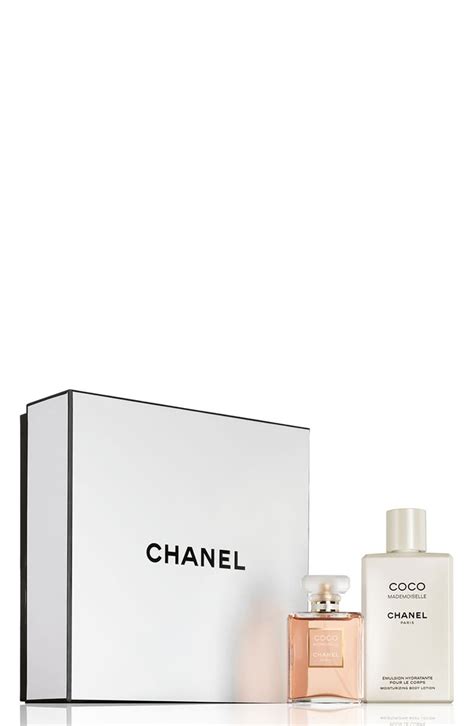 chanel coco mademoiselle duo set.